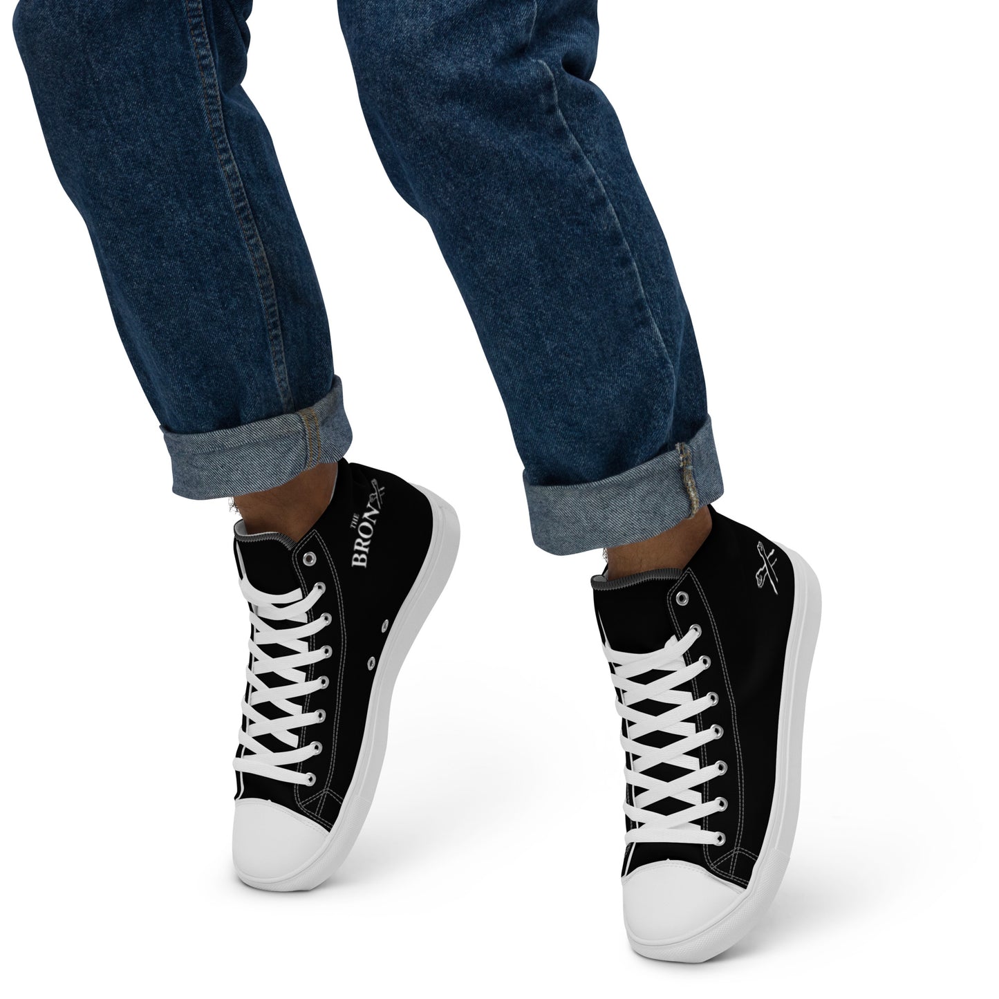 The Bronx Brand High Top Canvas Shoes