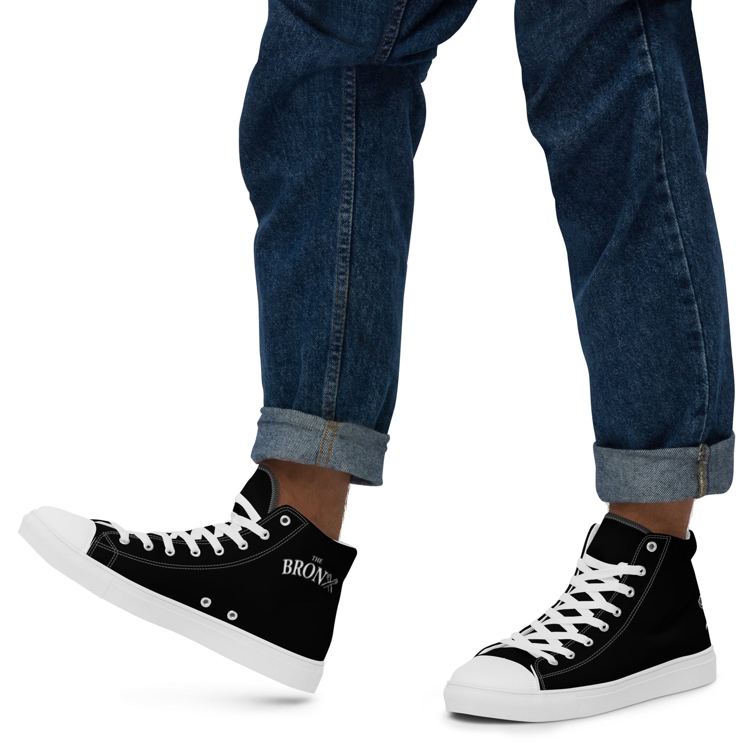 The Bronx Brand High Top Canvas Shoes